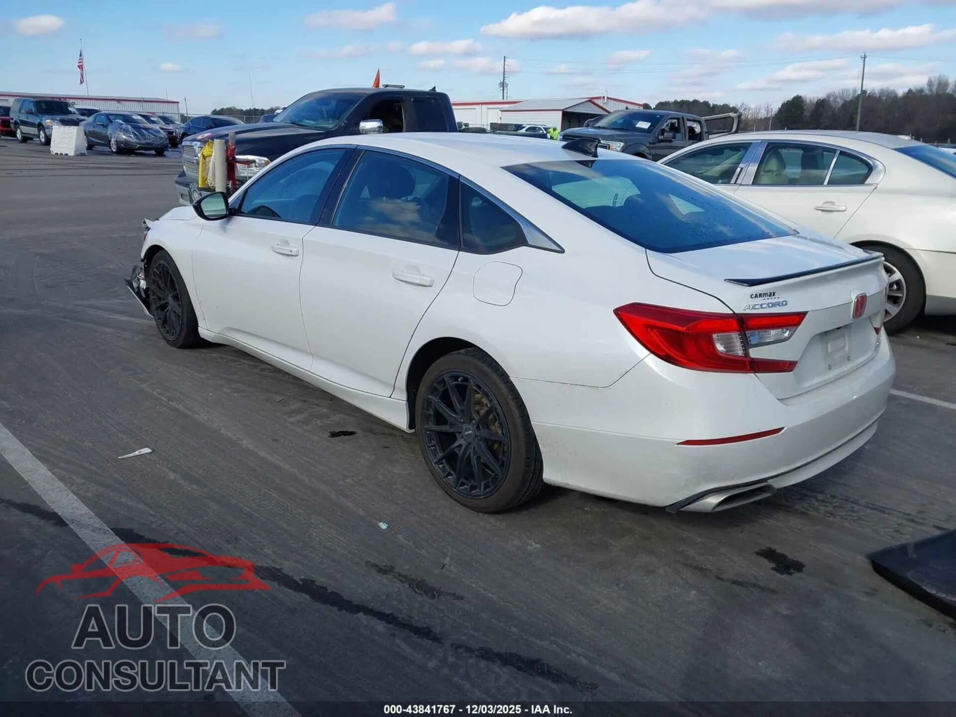 2021 HONDA ACCORD Damaged VIN 1HGCV2F31MA024739 – side profile