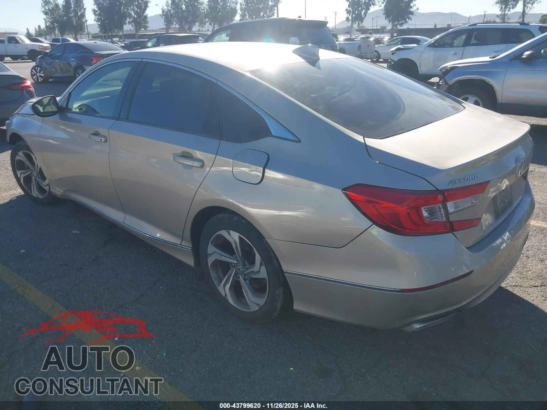 2018 HONDA ACCORD Damaged VIN 1HGCV2F50JA002213 – side profile