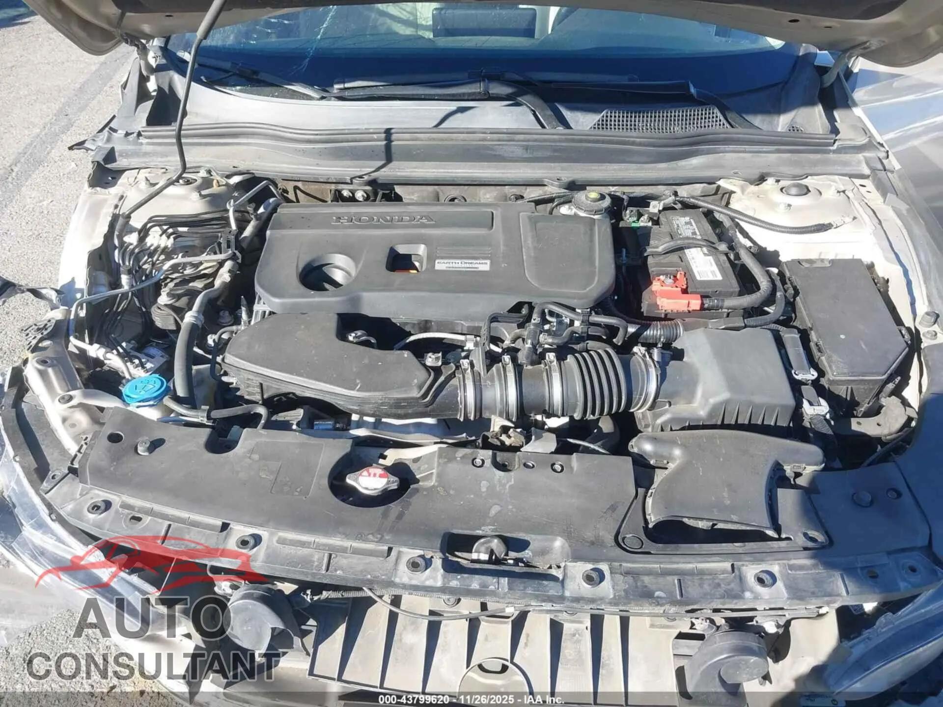2018 HONDA ACCORD Damaged VIN 1HGCV2F50JA002213 – odometer reading