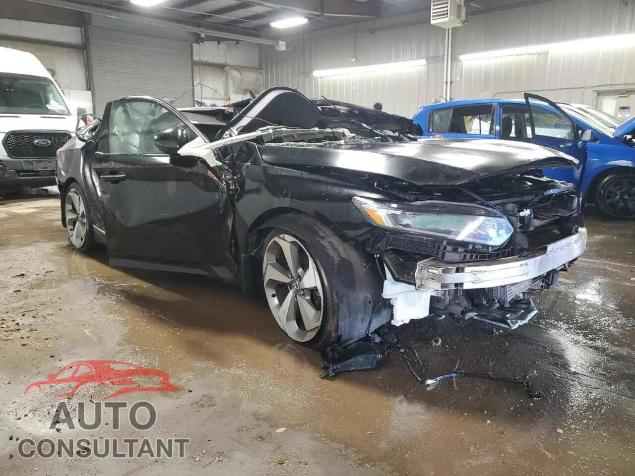 2018 HONDA ACCORD Damaged VIN 1HGCV2F9XJA012041 – dashboard