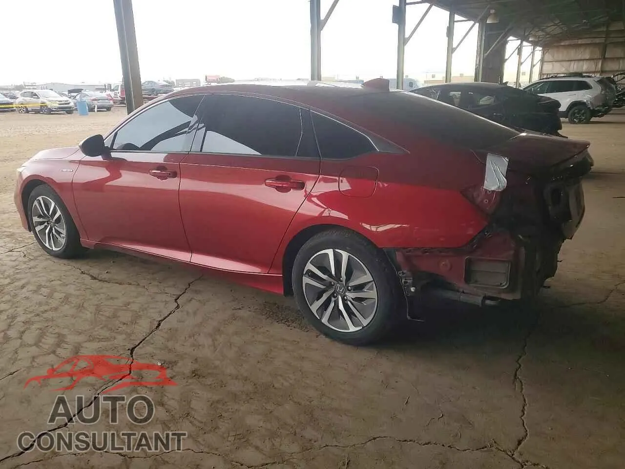 2018 HONDA ACCORD Damaged VIN 1HGCV3F19JA016873 – rear exterior