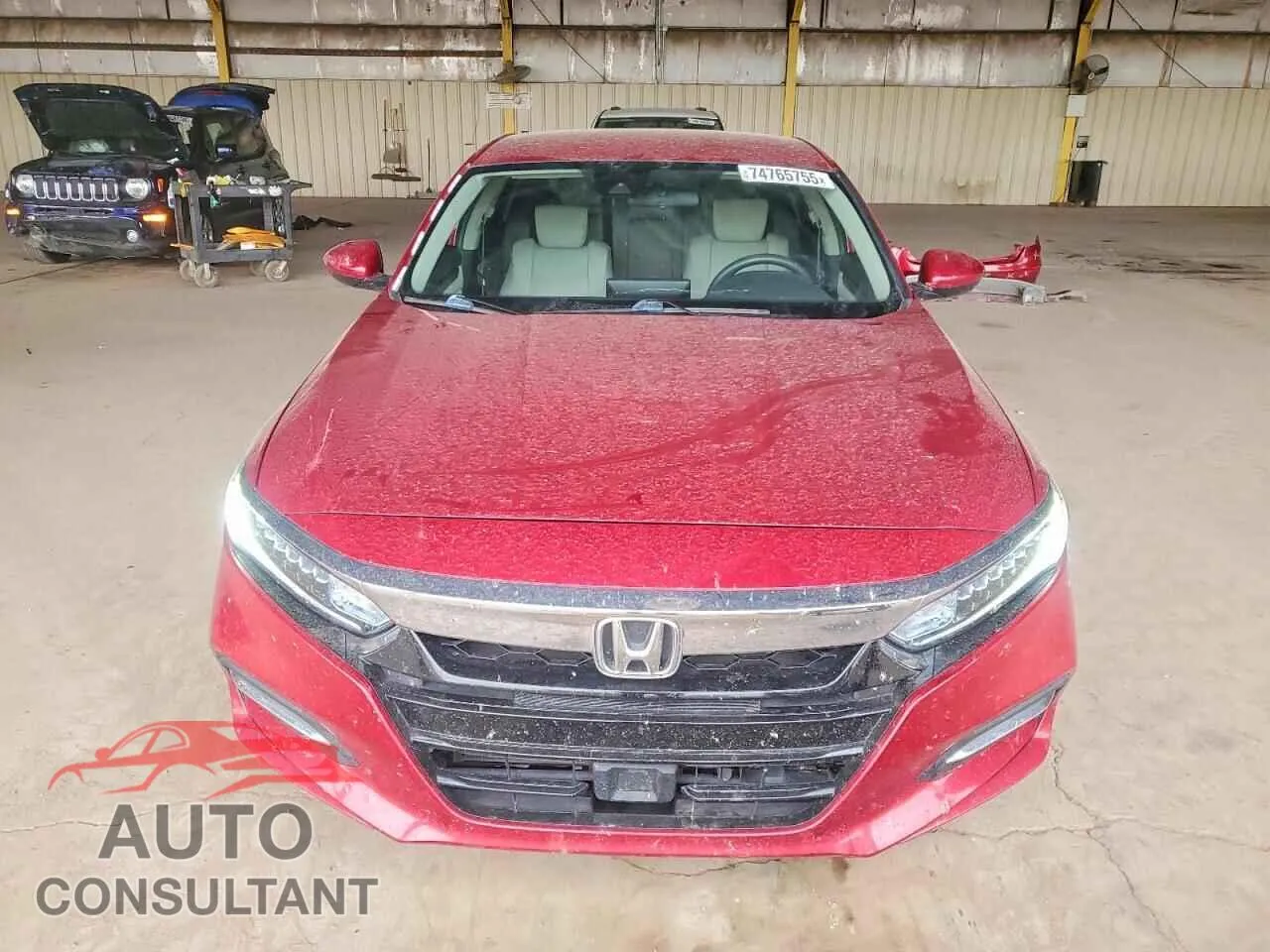 2018 HONDA ACCORD Damaged VIN 1HGCV3F19JA016873 – interior seats
