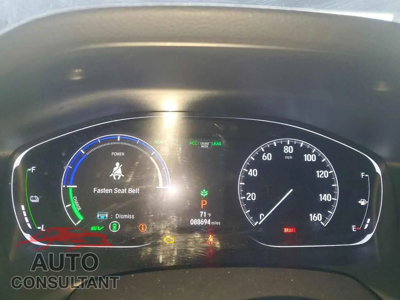 2018 HONDA ACCORD Damaged VIN 1HGCV3F19JA016873 – trunk area