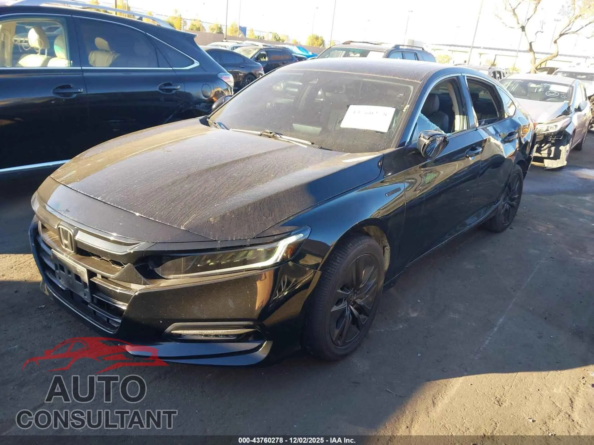 2018 HONDA ACCORD HYBRID Damaged VIN 1HGCV3F50JA010902 – rear exterior