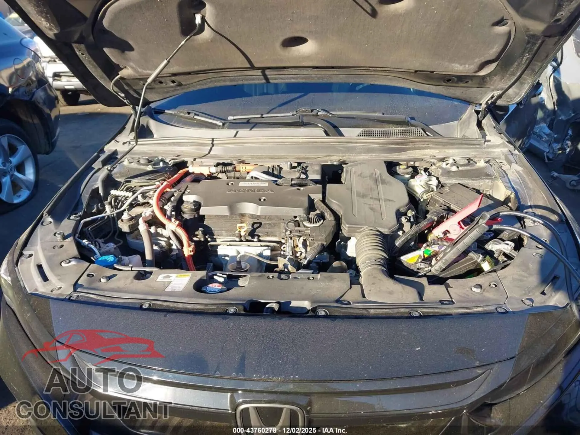 2018 HONDA ACCORD HYBRID Damaged VIN 1HGCV3F50JA010902 – odometer reading
