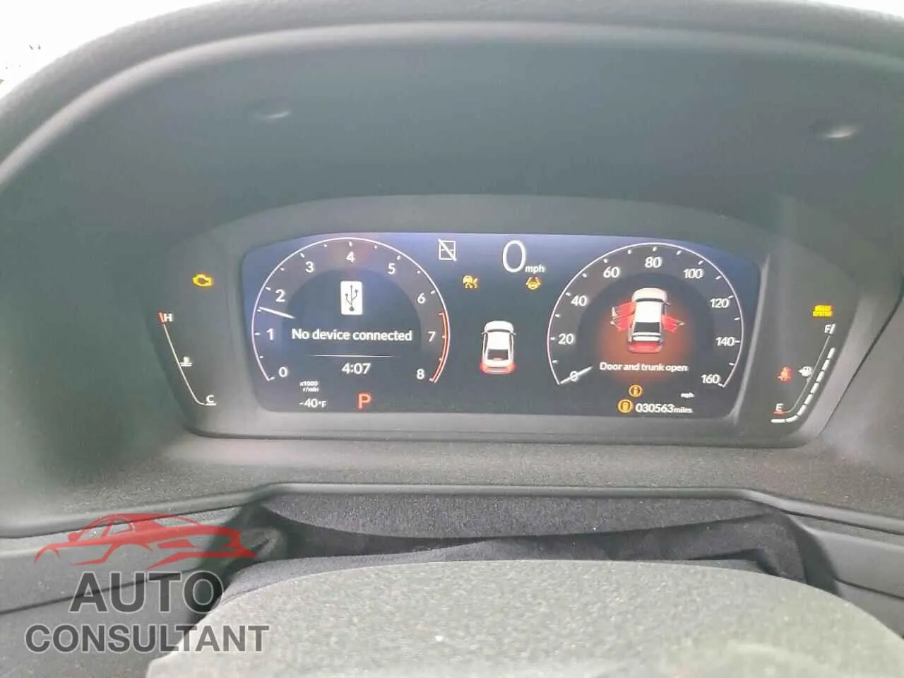 2025 HONDA ACCORD Used VIN 1HGCY1F41SA013666 – trunk area