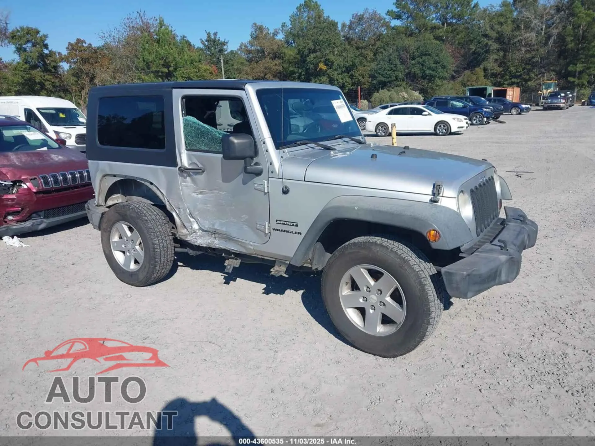 2010 JEEP WRANGLER VIN 1J4AA2D15AL133654