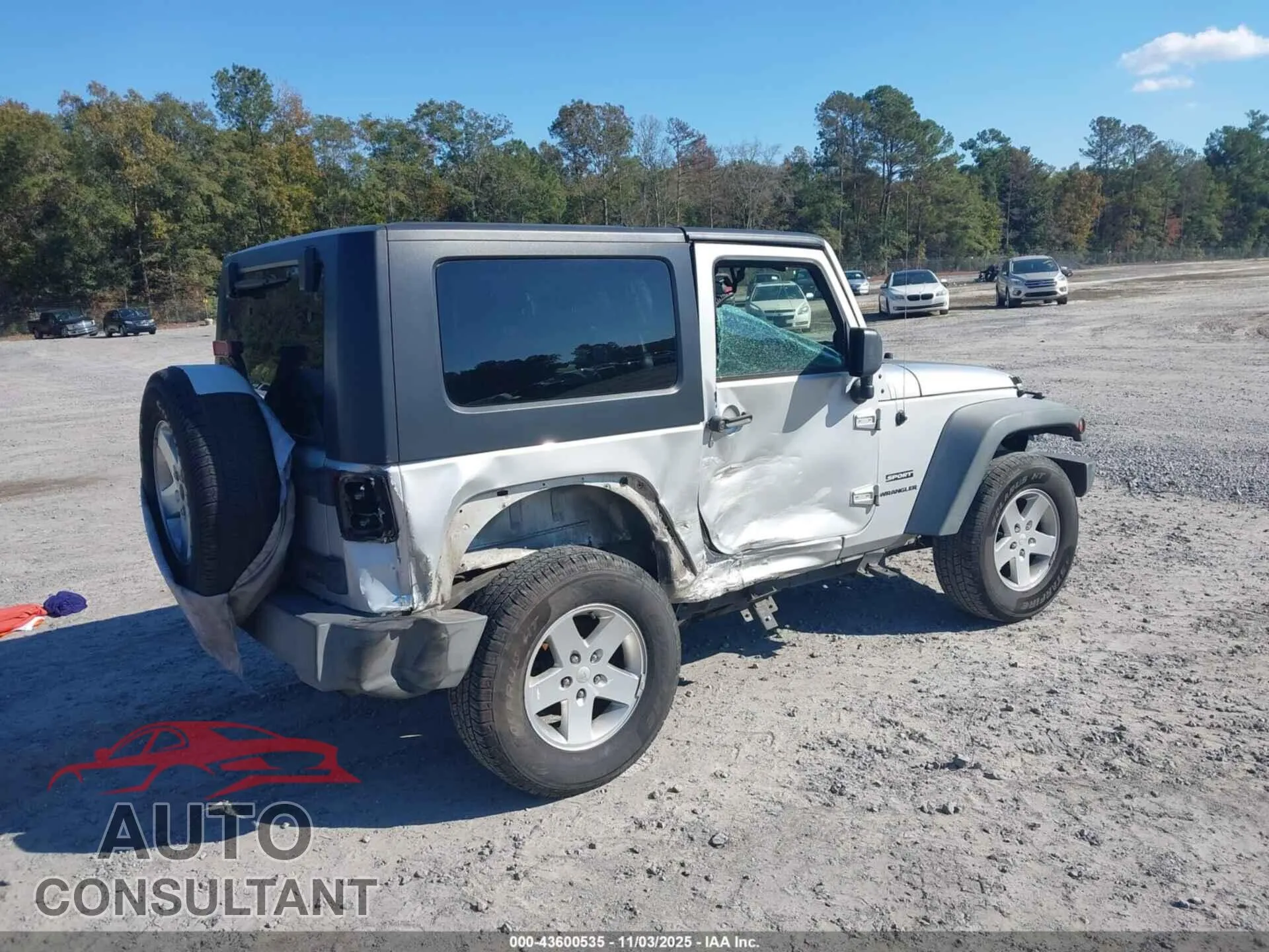 2010 JEEP WRANGLER Damaged VIN 1J4AA2D15AL133654 – dashboard