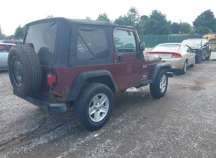 2004 Jeep Wrangler Used VIN 1J4FA39SX4P709636 – front exterior 2004 Jeep Wrangler Used VIN 1J4FA39SX4P709636 – front exterior