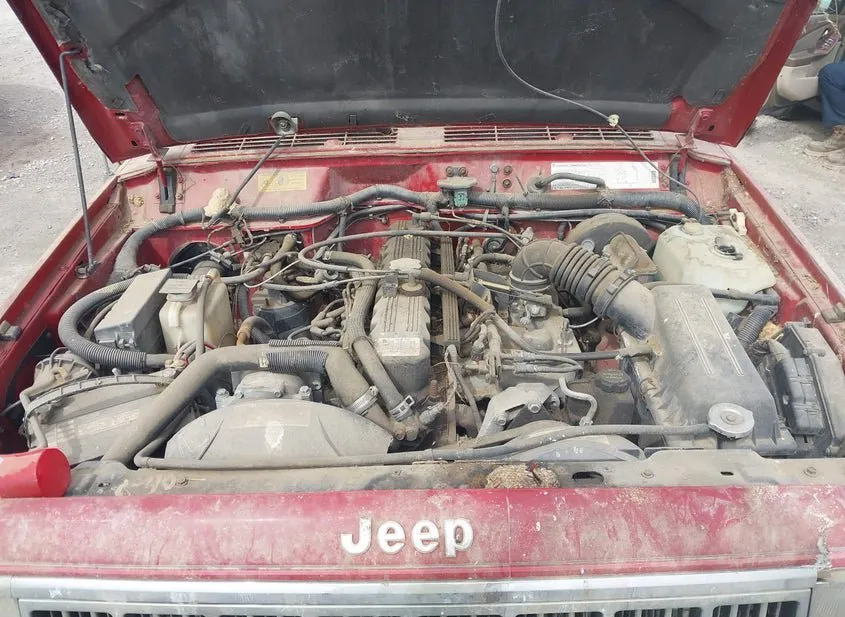 1991 JEEP Cherokee Used VIN 1J4FJ58S4ML619550 – engine bay