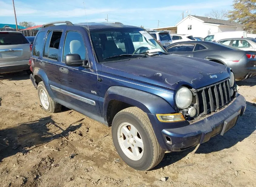 2006 JEEP Liberty Used VIN 1J4GK48K46W268328 – trunk area