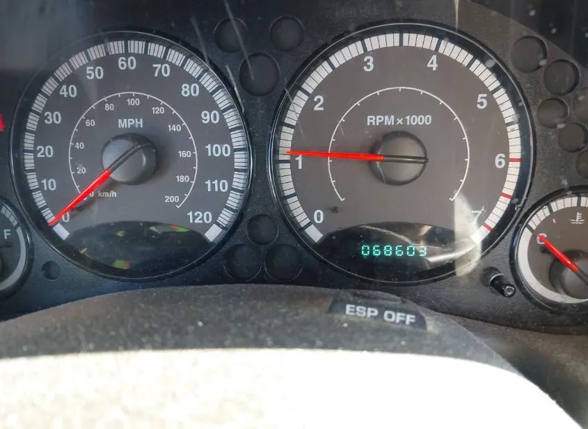 2006 JEEP Liberty Used VIN 1J4GK48K46W268328 – odometer reading