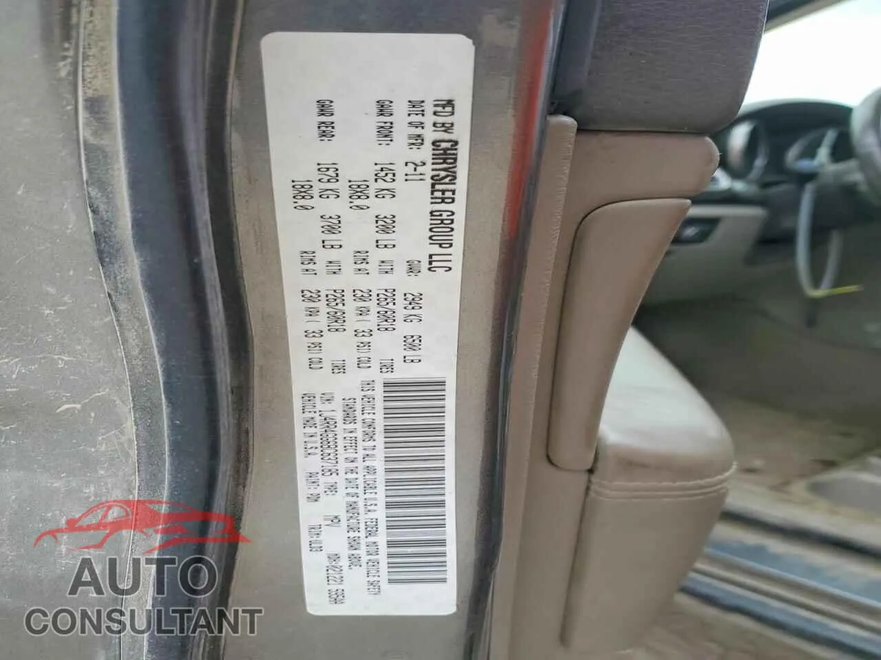 2011 JEEP GRAND CHER Damaged VIN 1J4RR4GG6BC637185 – photo 13 2011 JEEP GRAND CHER Damaged VIN 1J4RR4GG6BC637185 – photo 13