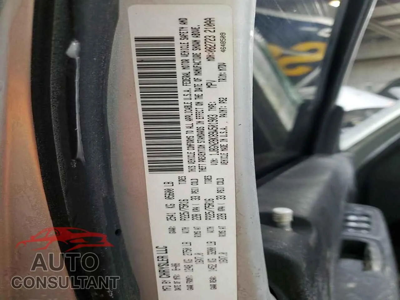 2009 JEEP LIBERTY Damaged VIN 1J8GN28K89W501903 – photo 12