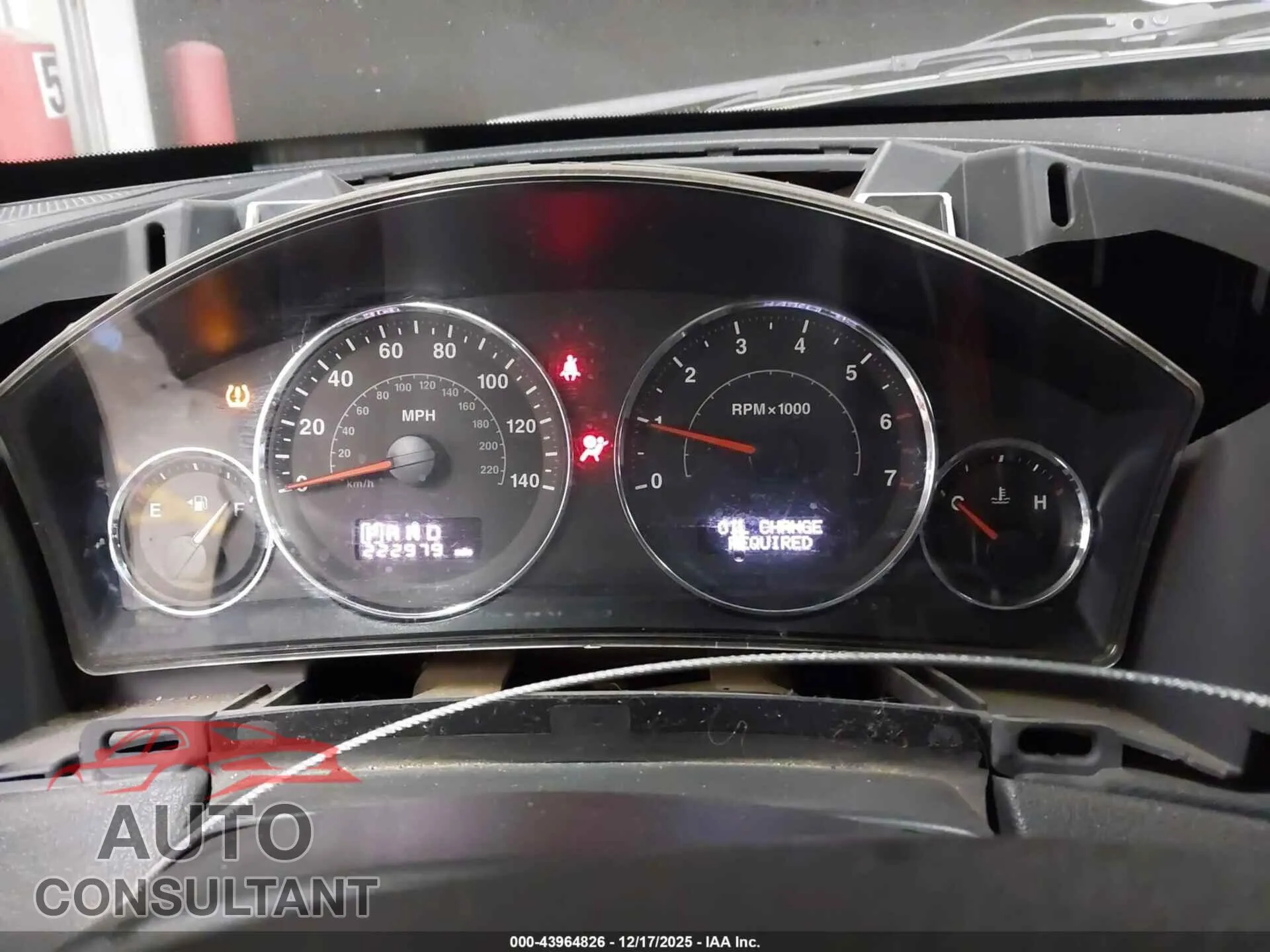 2009 JEEP GRAND CHEROKEE Damaged VIN 1J8GR48K99C504374 – exterior detail