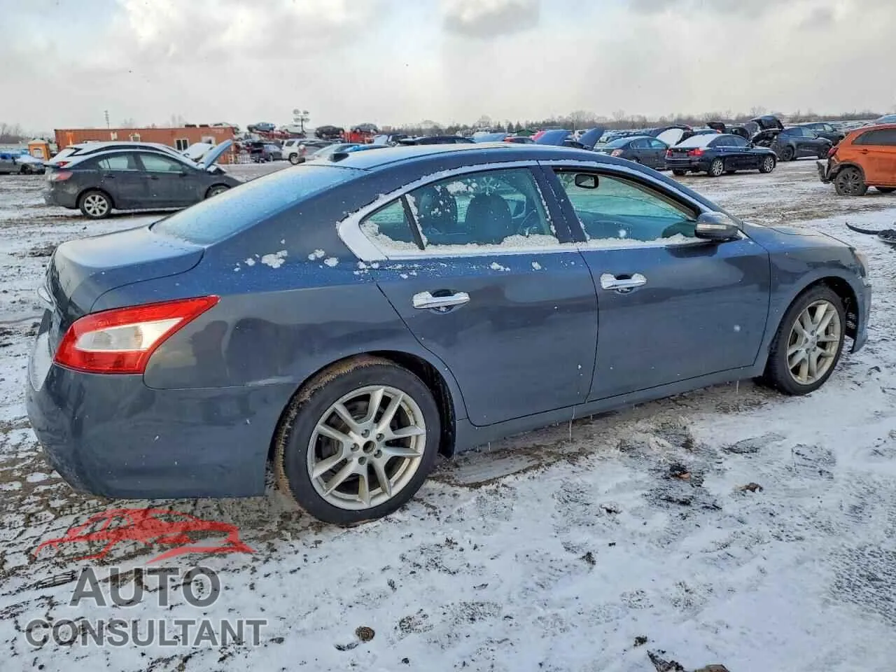 2011 NISSAN MAXIMA Damaged VIN 1N4AA5APXBC806543 – side profile 2011 NISSAN MAXIMA Damaged VIN 1N4AA5APXBC806543 – side profile