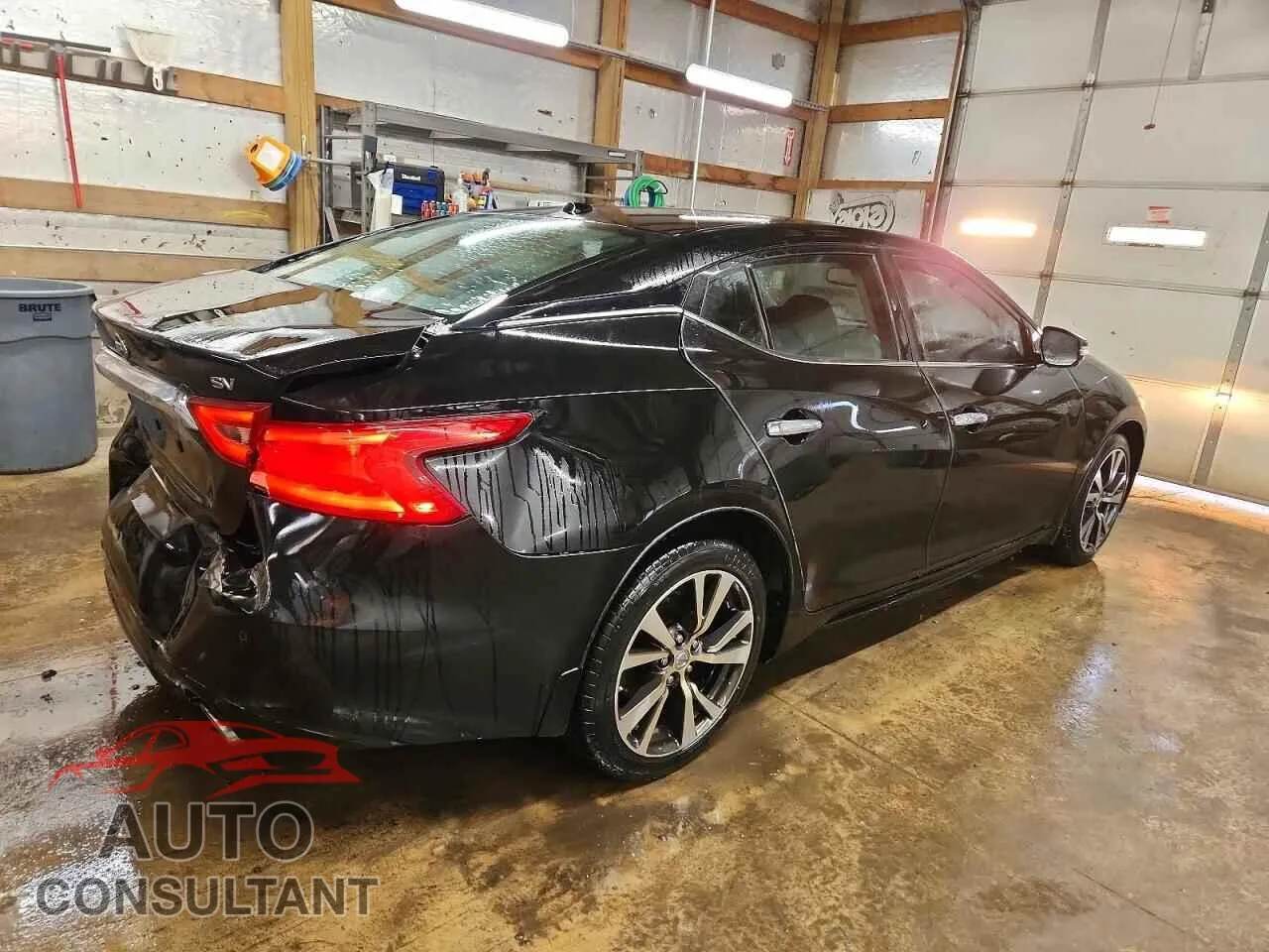 2017 NISSAN MAXIMA Damaged VIN 1N4AA6AP7HC394936 – side profile