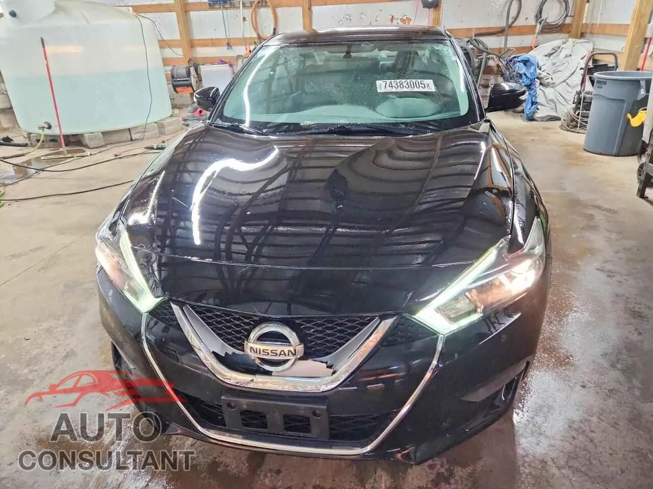 2017 NISSAN MAXIMA Damaged VIN 1N4AA6AP7HC394936 – interior seats
