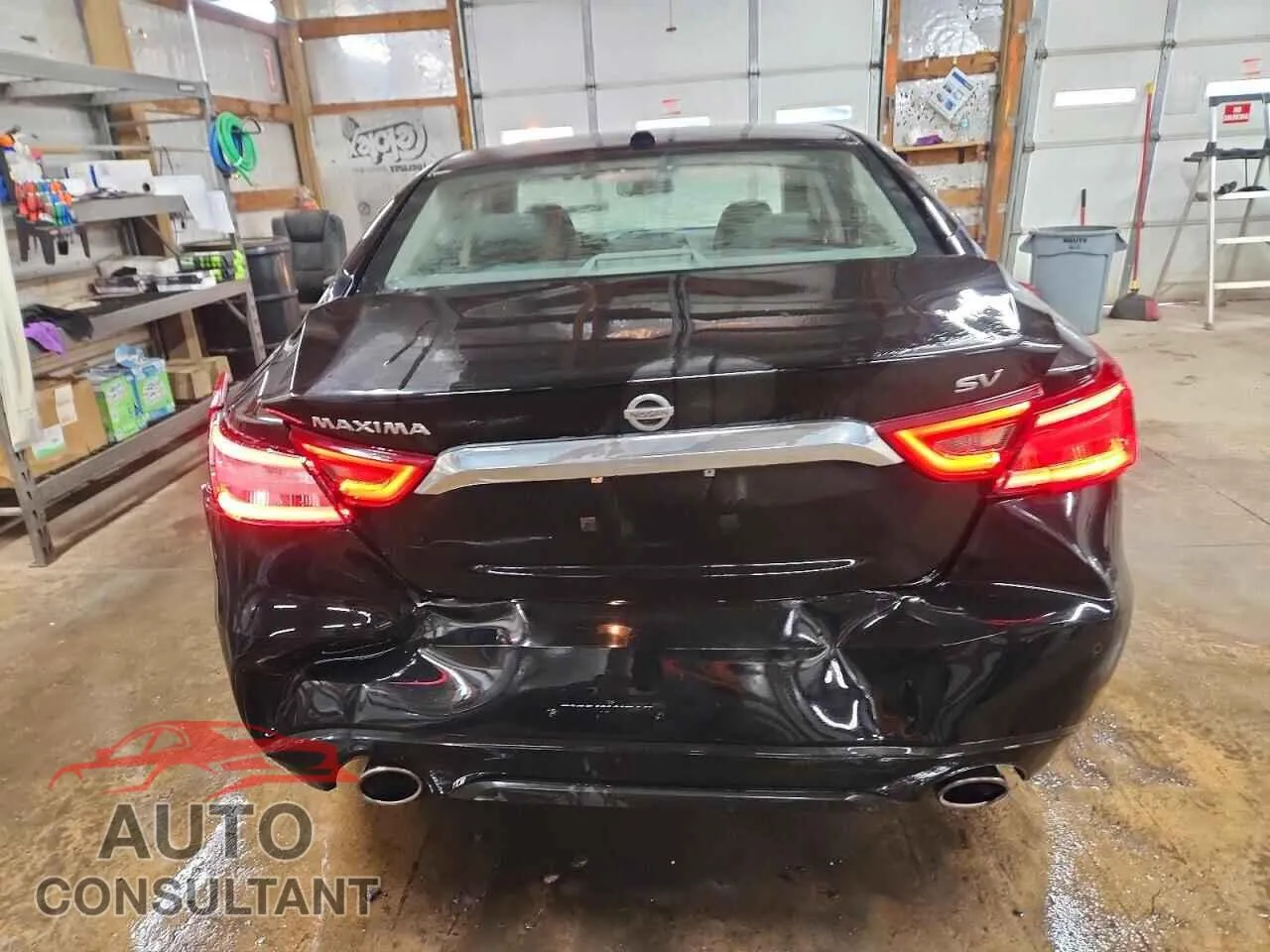 2017 NISSAN MAXIMA Damaged VIN 1N4AA6AP7HC394936 – engine bay