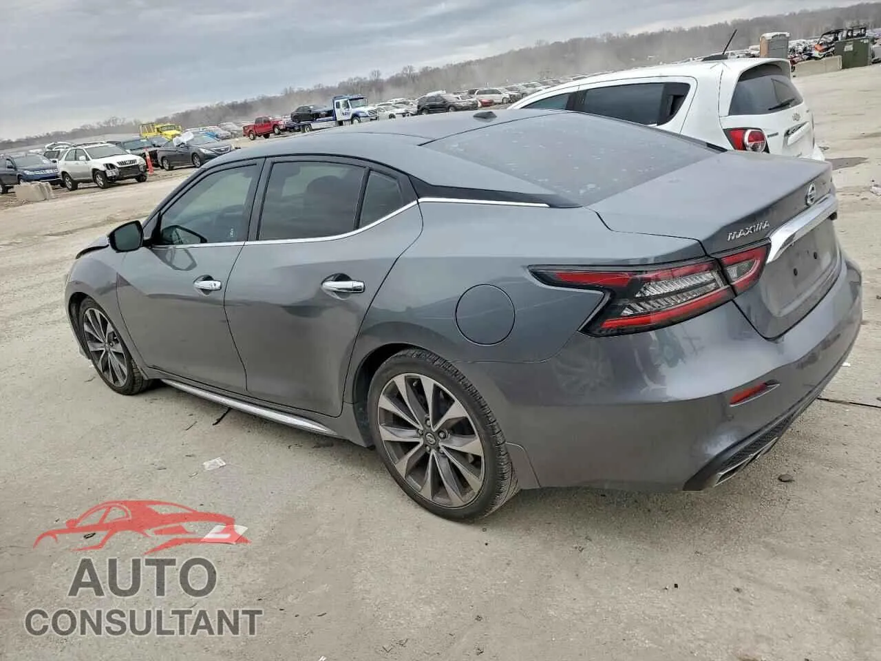 2019 NISSAN MAXIMA Damaged VIN 1N4AA6AV2KC367696 – rear exterior