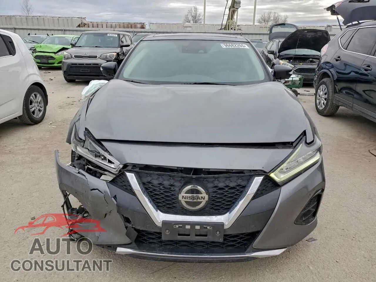 2019 NISSAN MAXIMA Damaged VIN 1N4AA6AV2KC367696 – interior seats