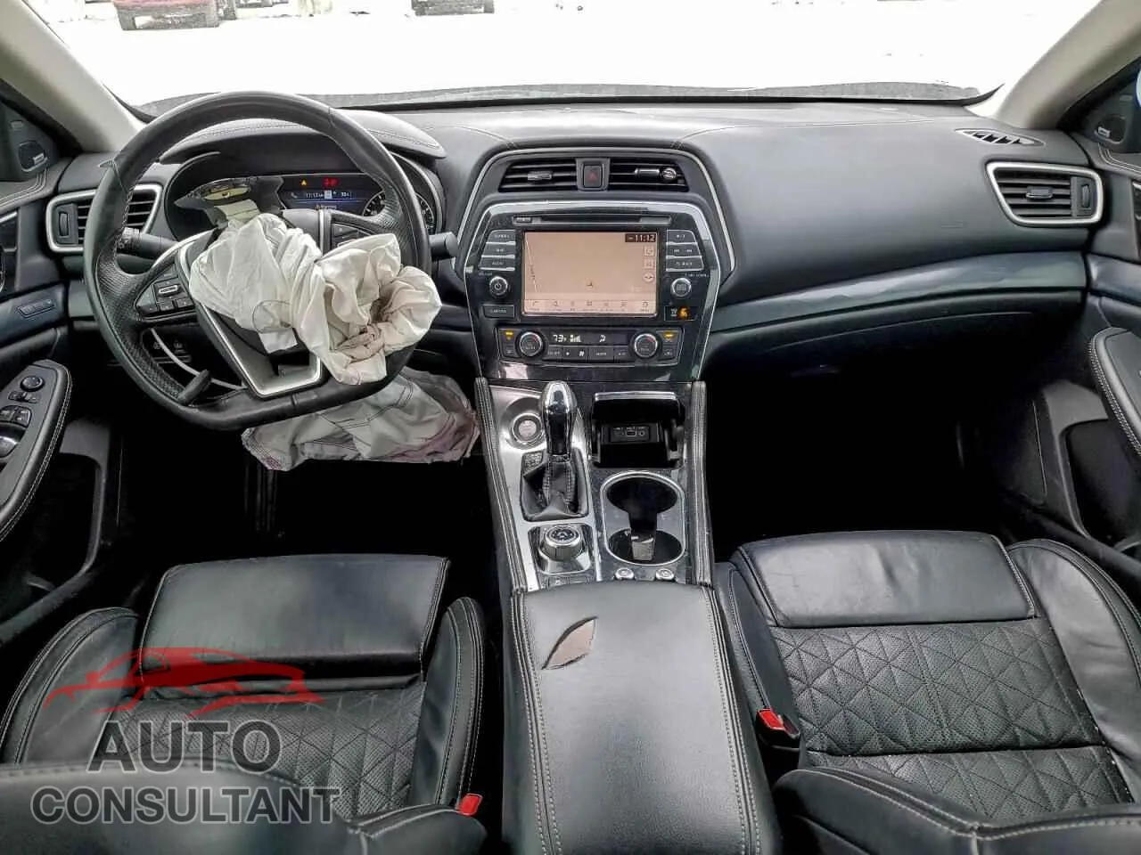 2019 NISSAN MAXIMA Damaged VIN 1N4AA6AV2KC367696 – undercarriage