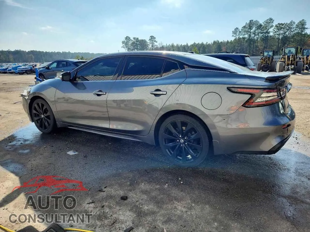 2019 NISSAN MAXIMA Damaged VIN 1N4AA6AV5KC371564 – rear exterior