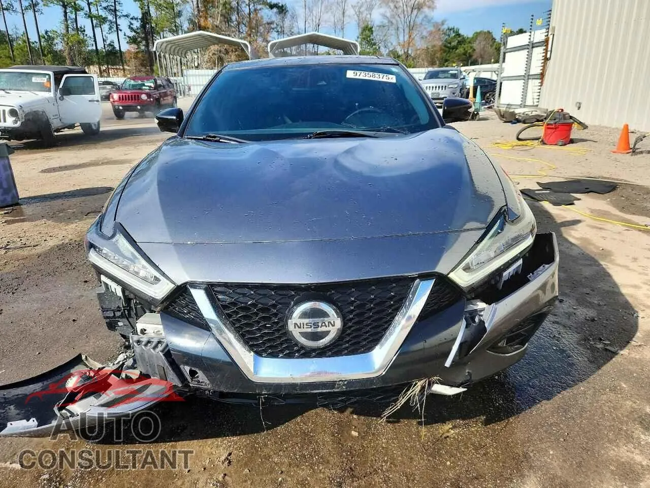 2019 NISSAN MAXIMA Damaged VIN 1N4AA6AV5KC371564 – interior seats