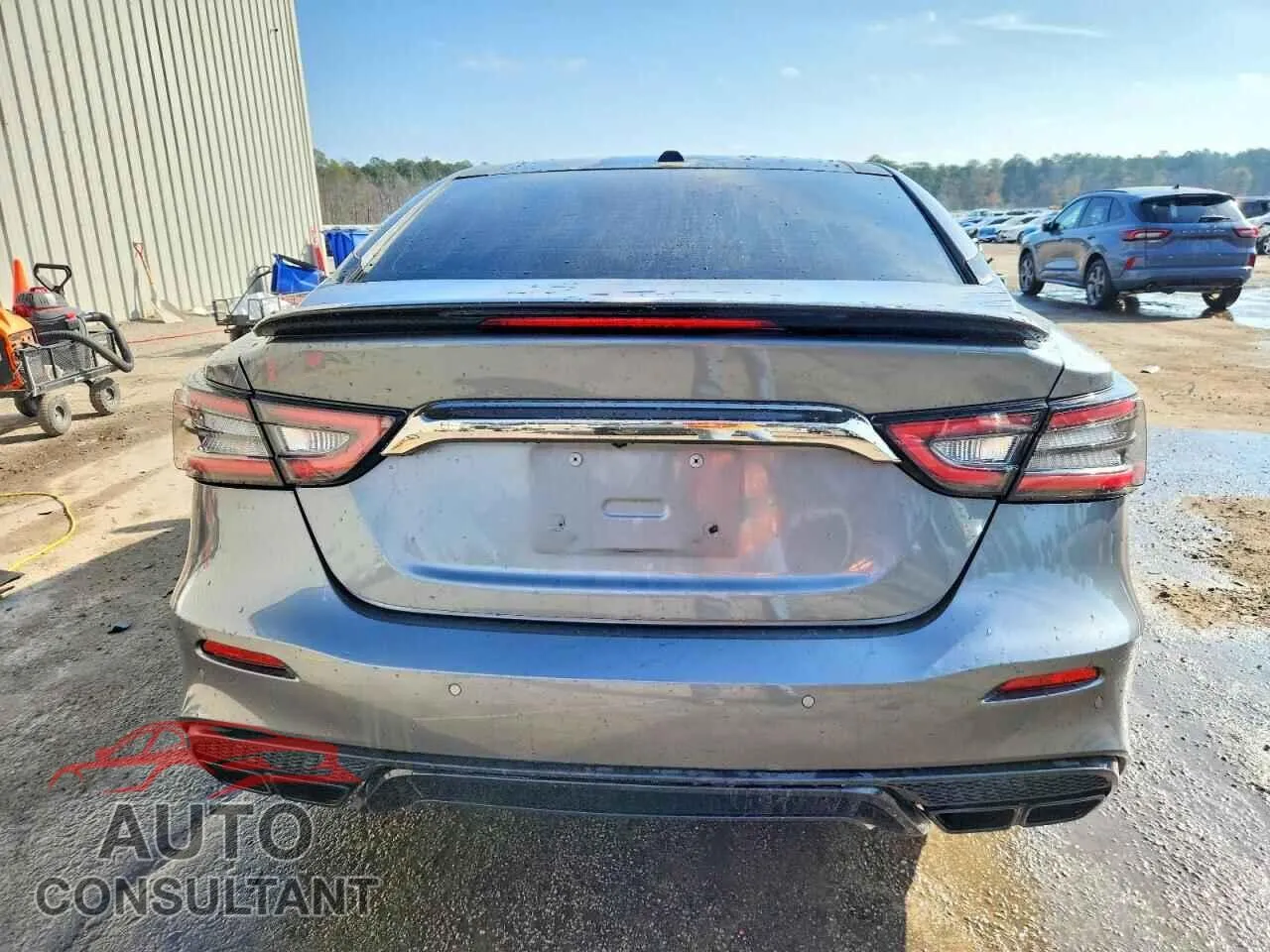 2019 NISSAN MAXIMA Damaged VIN 1N4AA6AV5KC371564 – engine bay