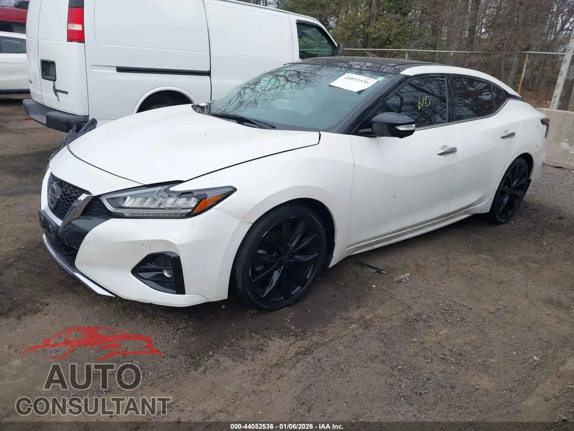 2022 NISSAN MAXIMA Damaged VIN 1N4AA6FV5NC507754 – rear exterior