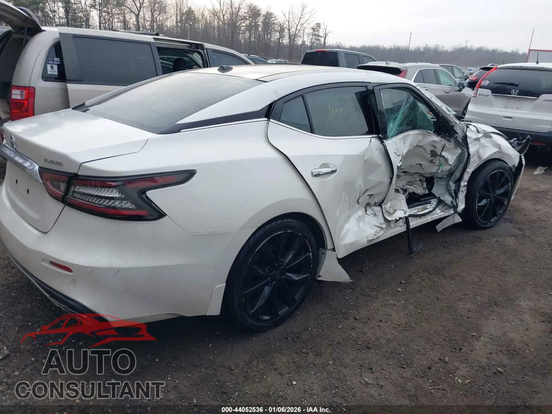2022 NISSAN MAXIMA Damaged VIN 1N4AA6FV5NC507754 – dashboard