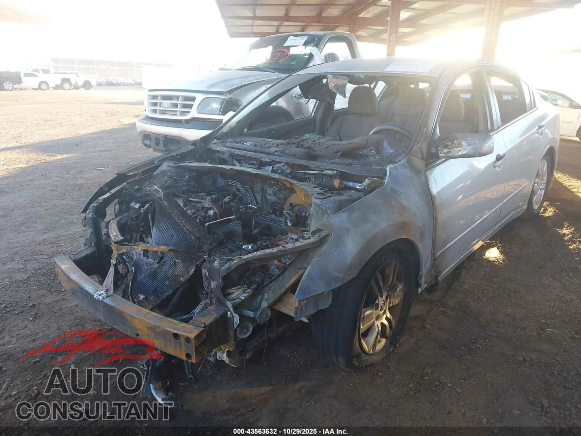 2010 NISSAN ALTIMA Damaged VIN 1N4AL2AP1AN557495 – rear exterior