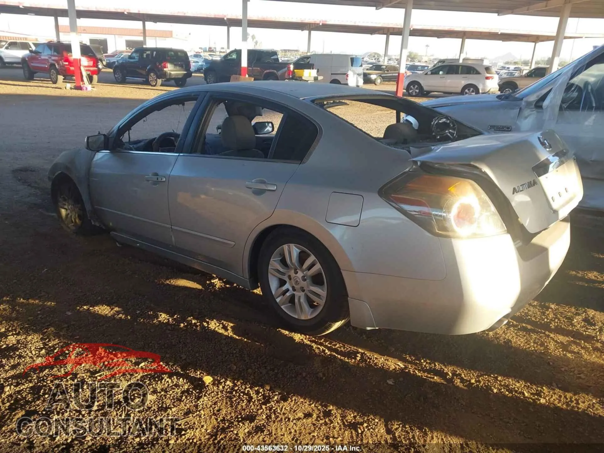 2010 NISSAN ALTIMA Damaged VIN 1N4AL2AP1AN557495 – side profile