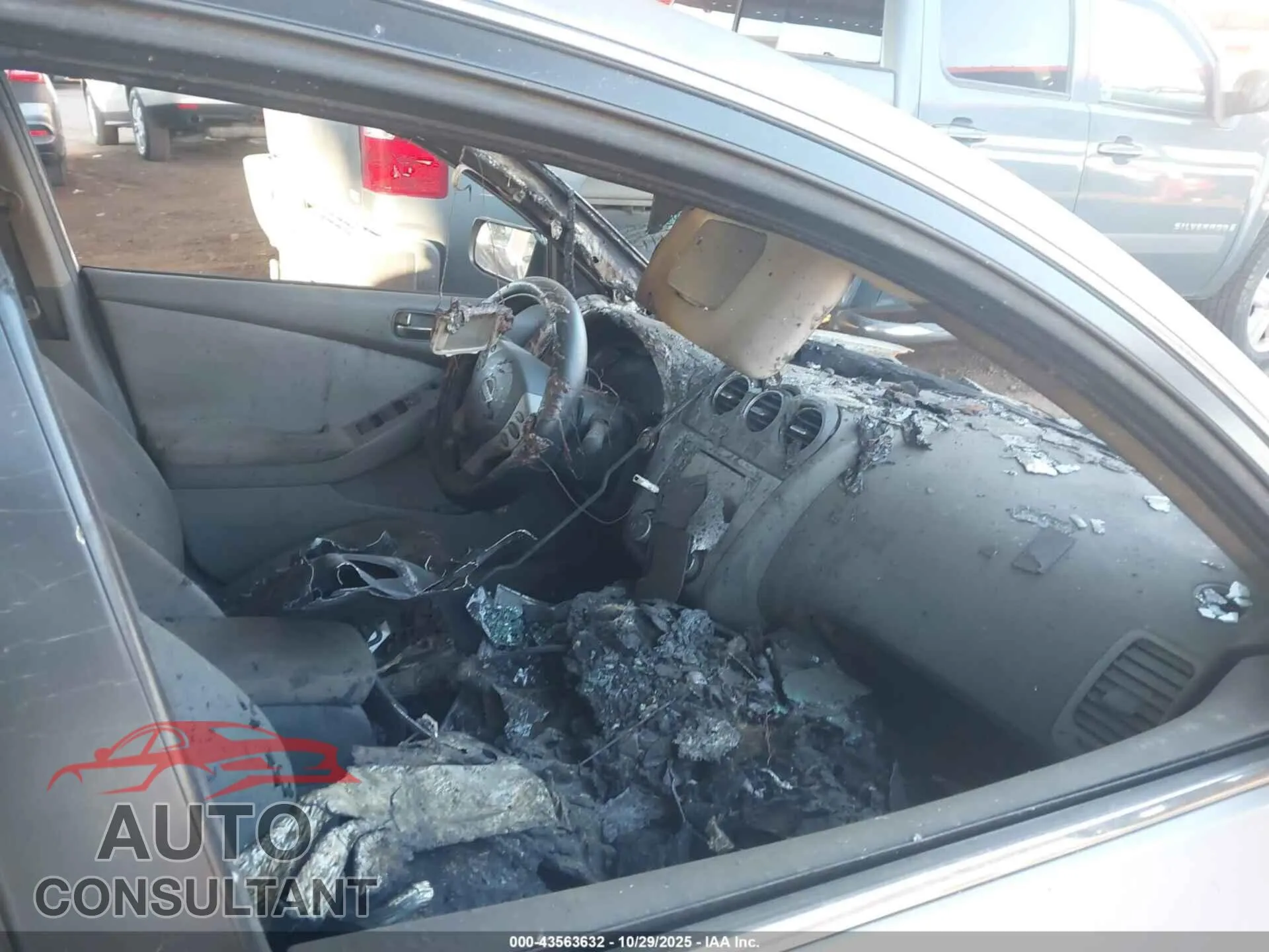 2010 NISSAN ALTIMA Damaged VIN 1N4AL2AP1AN557495 – interior seats