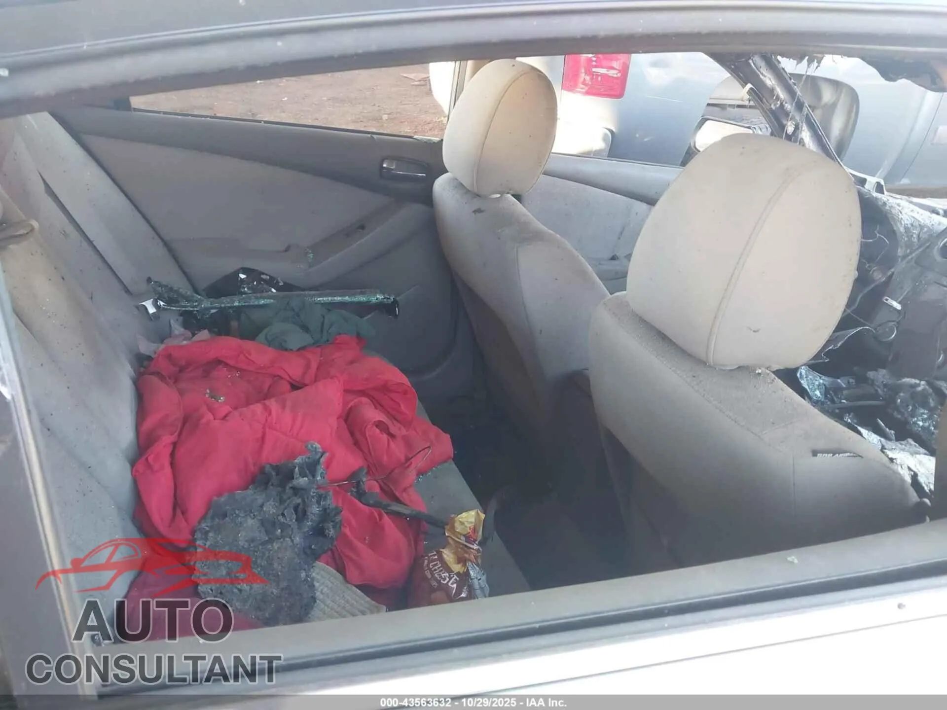 2010 NISSAN ALTIMA Damaged VIN 1N4AL2AP1AN557495 – undercarriage