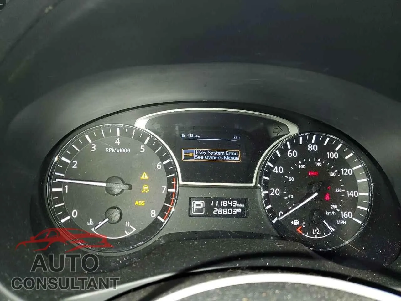 2014 NISSAN ALTIMA Damaged VIN 1N4AL3AP0EN377159 – trunk area