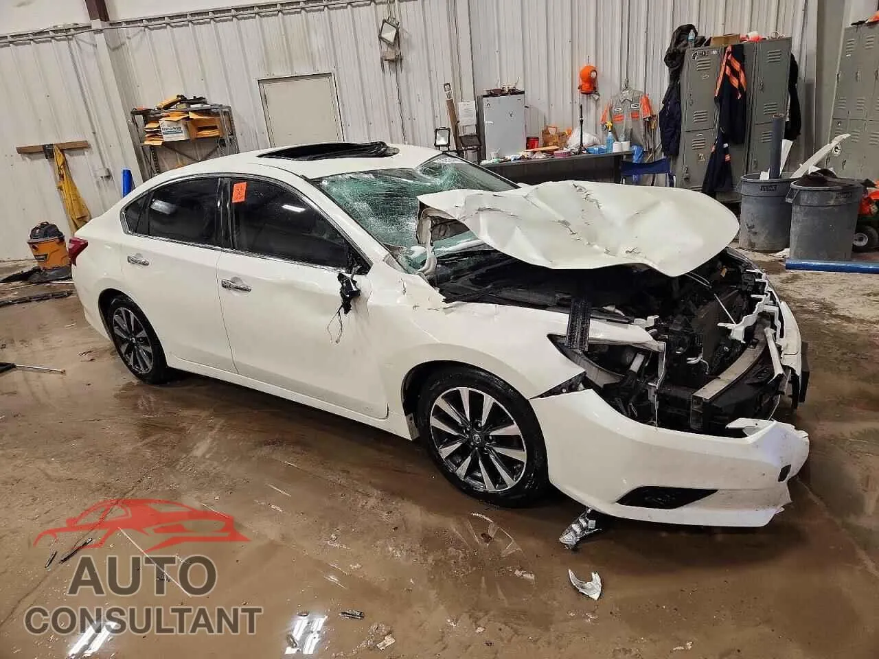 2017 NISSAN ALTIMA Damaged VIN 1N4AL3AP0HC157536 – dashboard
