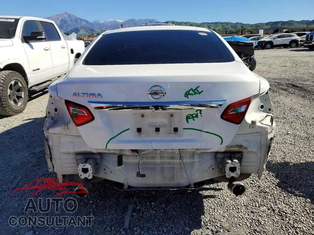 2016 NISSAN ALTIMA Damaged VIN 1N4AL3AP5GN356696 – engine bay