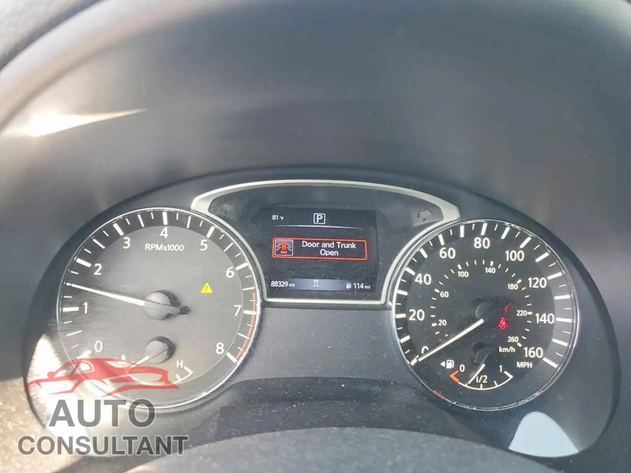 2018 NISSAN ALTIMA Damaged VIN 1N4AL3AP6JC471343 – trunk area