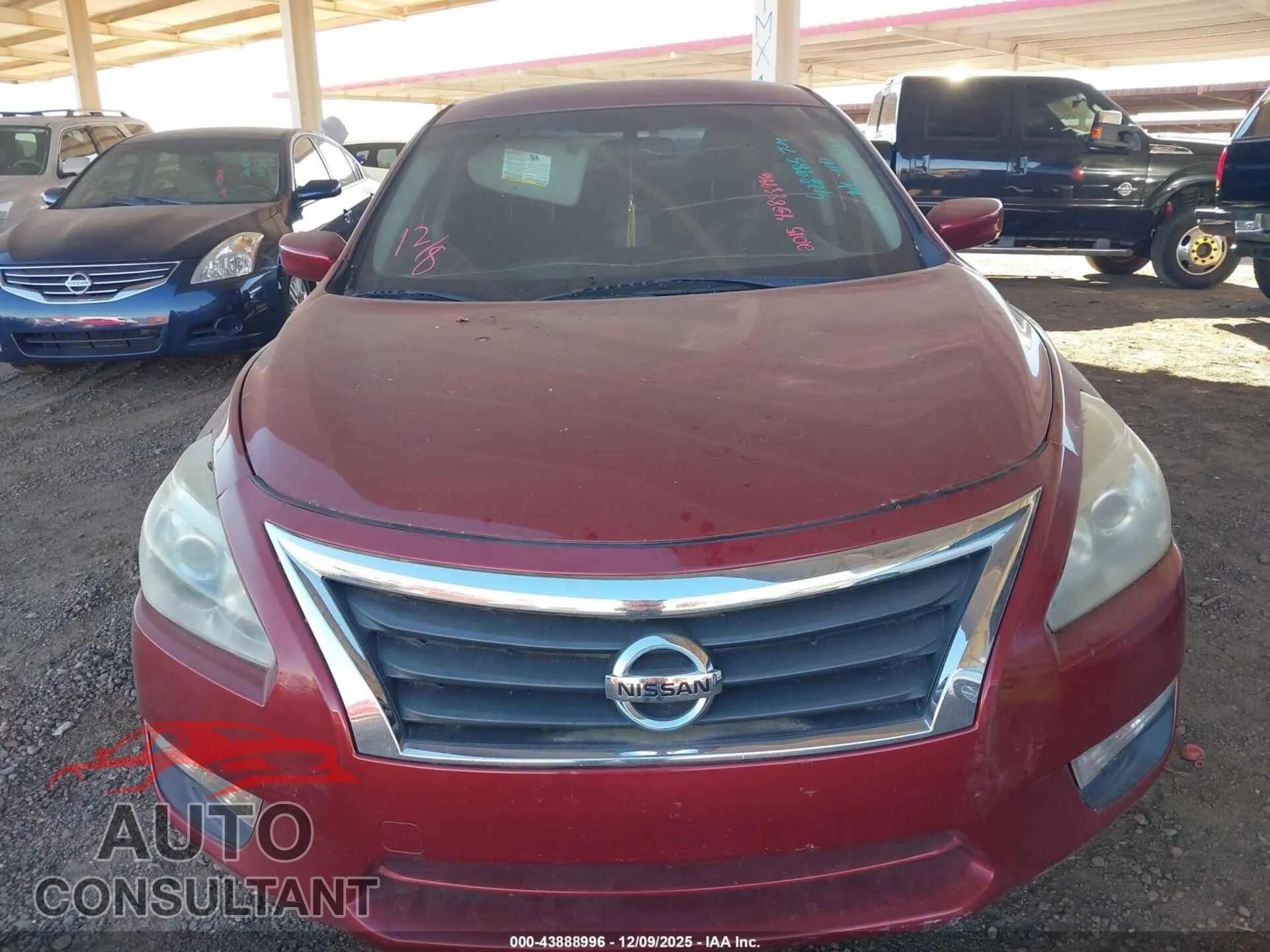 2015 NISSAN ALTIMA Damaged VIN 1N4AL3AP8FC428985 – engine bay