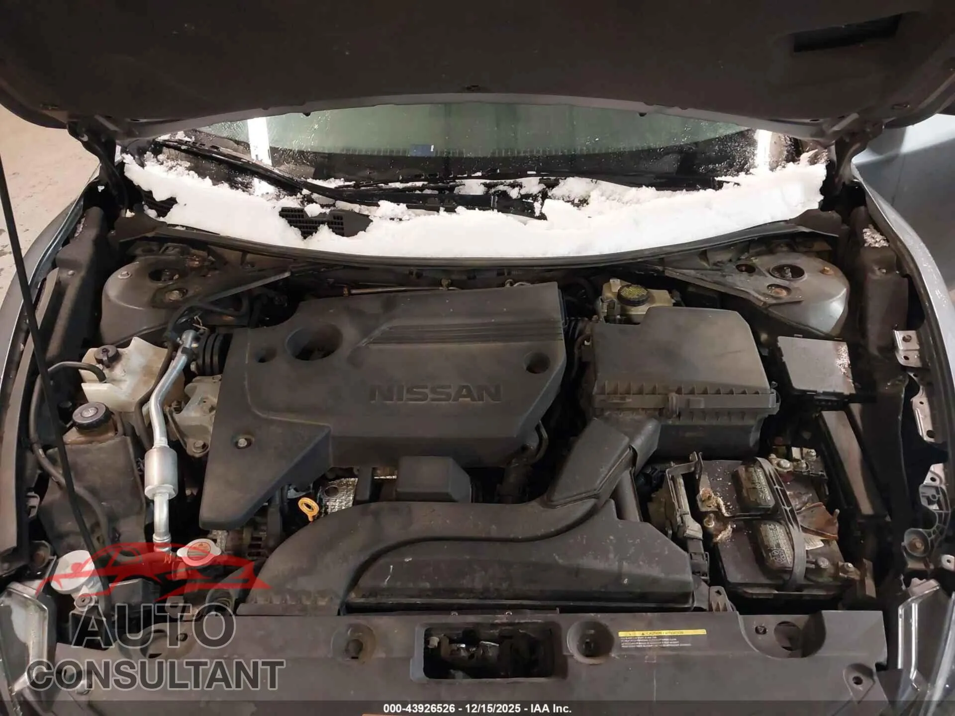 2016 NISSAN ALTIMA Damaged VIN 1N4AL3AP9GC153726 – odometer reading