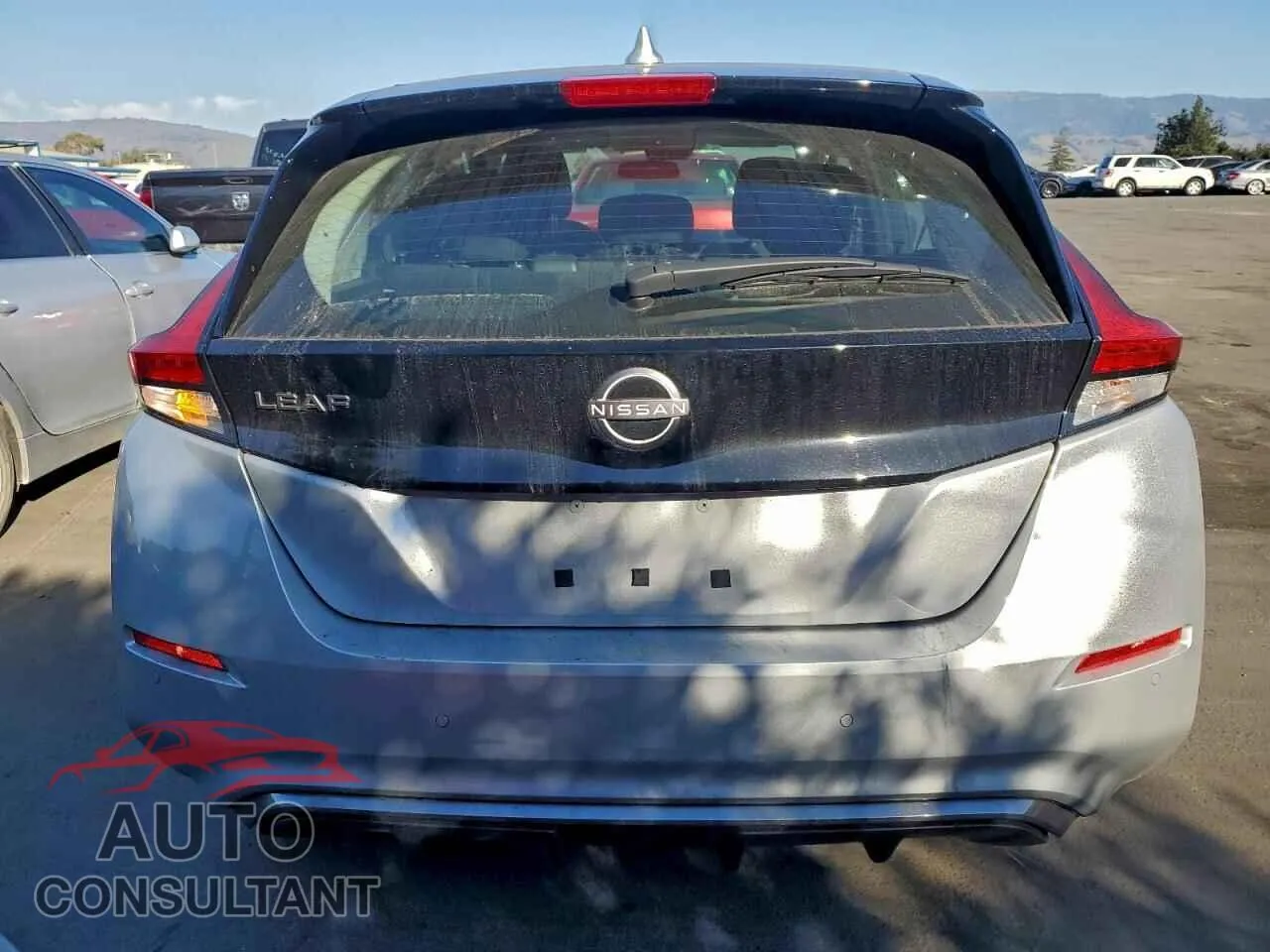 2024 NISSAN LEAF Damaged VIN 1N4AZ1BV1RC555727 – engine bay