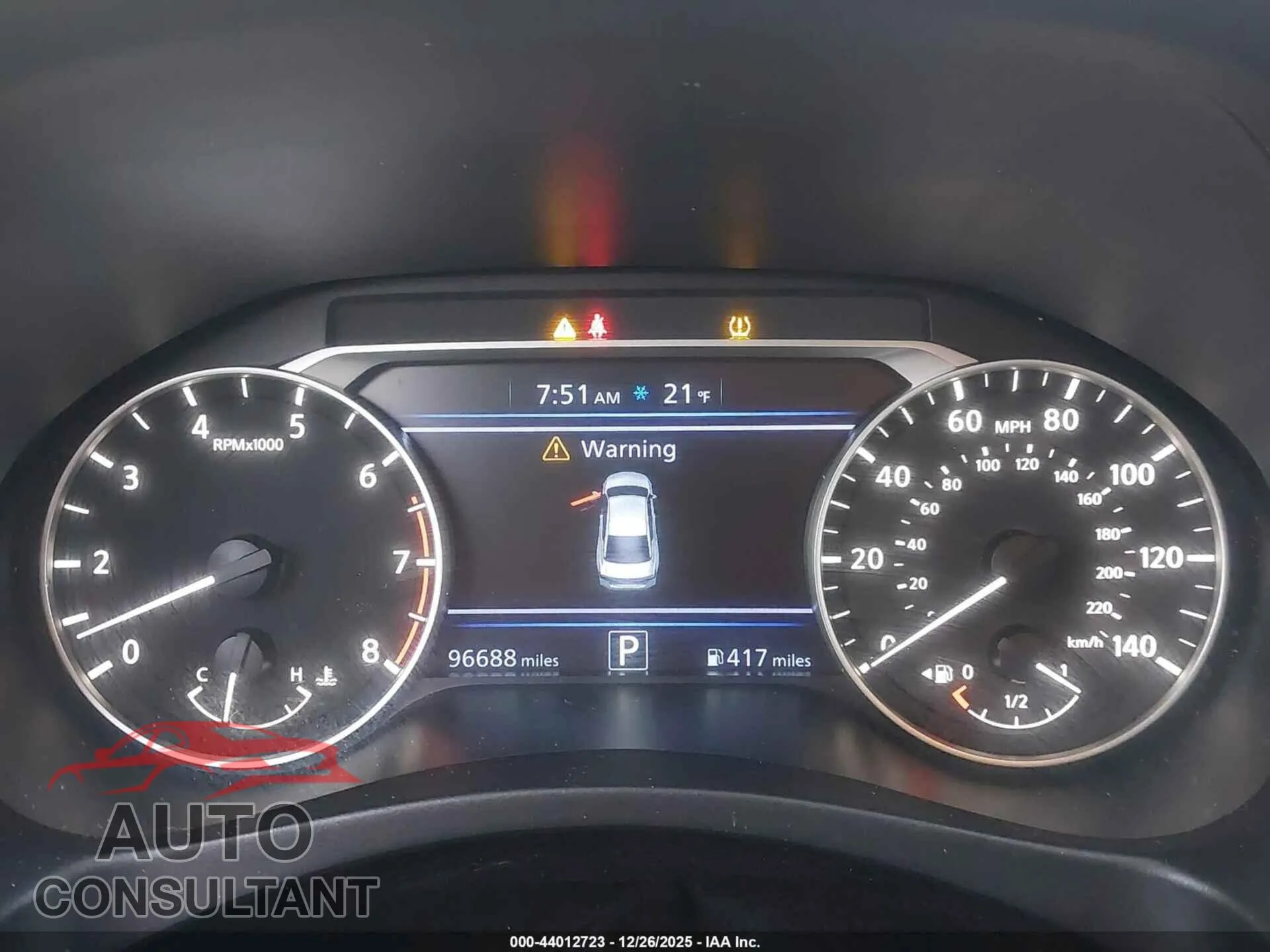 2020 NISSAN ALTIMA Damaged VIN 1N4BL4BV2LC273451 – exterior detail