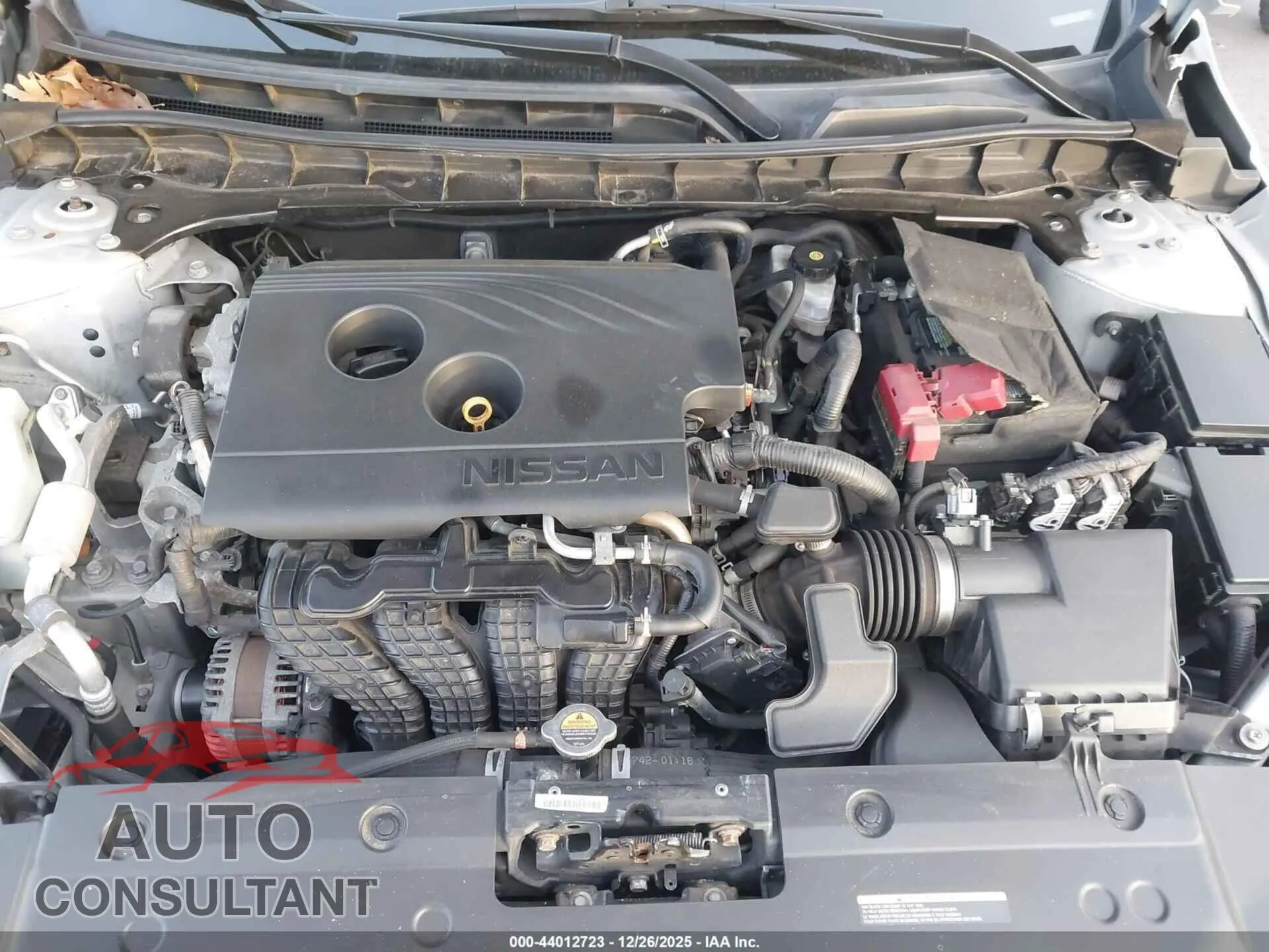 2020 NISSAN ALTIMA Damaged VIN 1N4BL4BV2LC273451 – odometer reading
