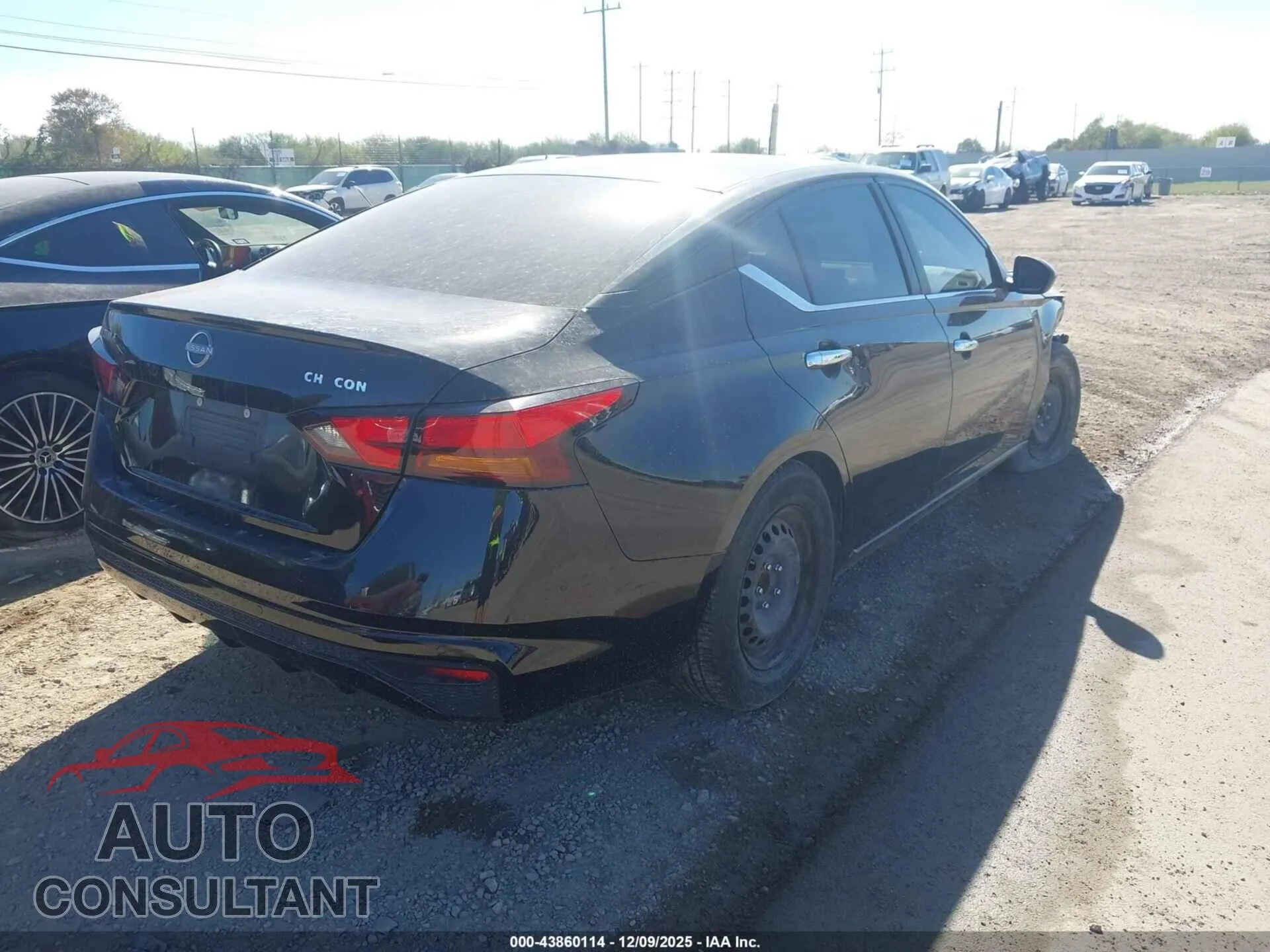 2023 NISSAN ALTIMA Damaged VIN 1N4BL4BVXPN393816 – dashboard