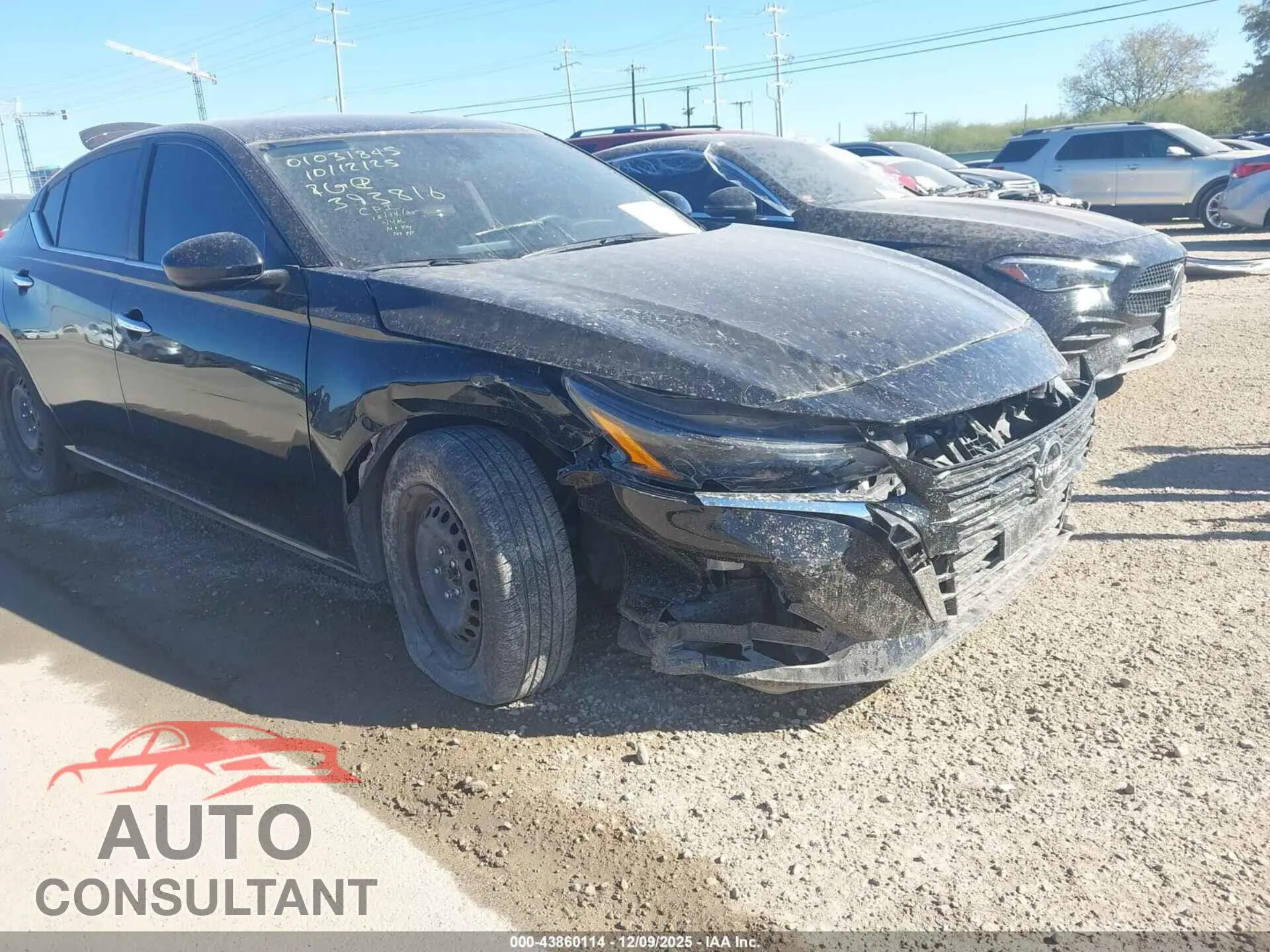 2023 NISSAN ALTIMA Damaged VIN 1N4BL4BVXPN393816 – engine bay