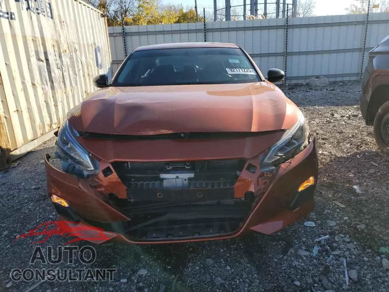 2019 NISSAN ALTIMA Damaged VIN 1N4BL4CV0KC125358 – interior seats