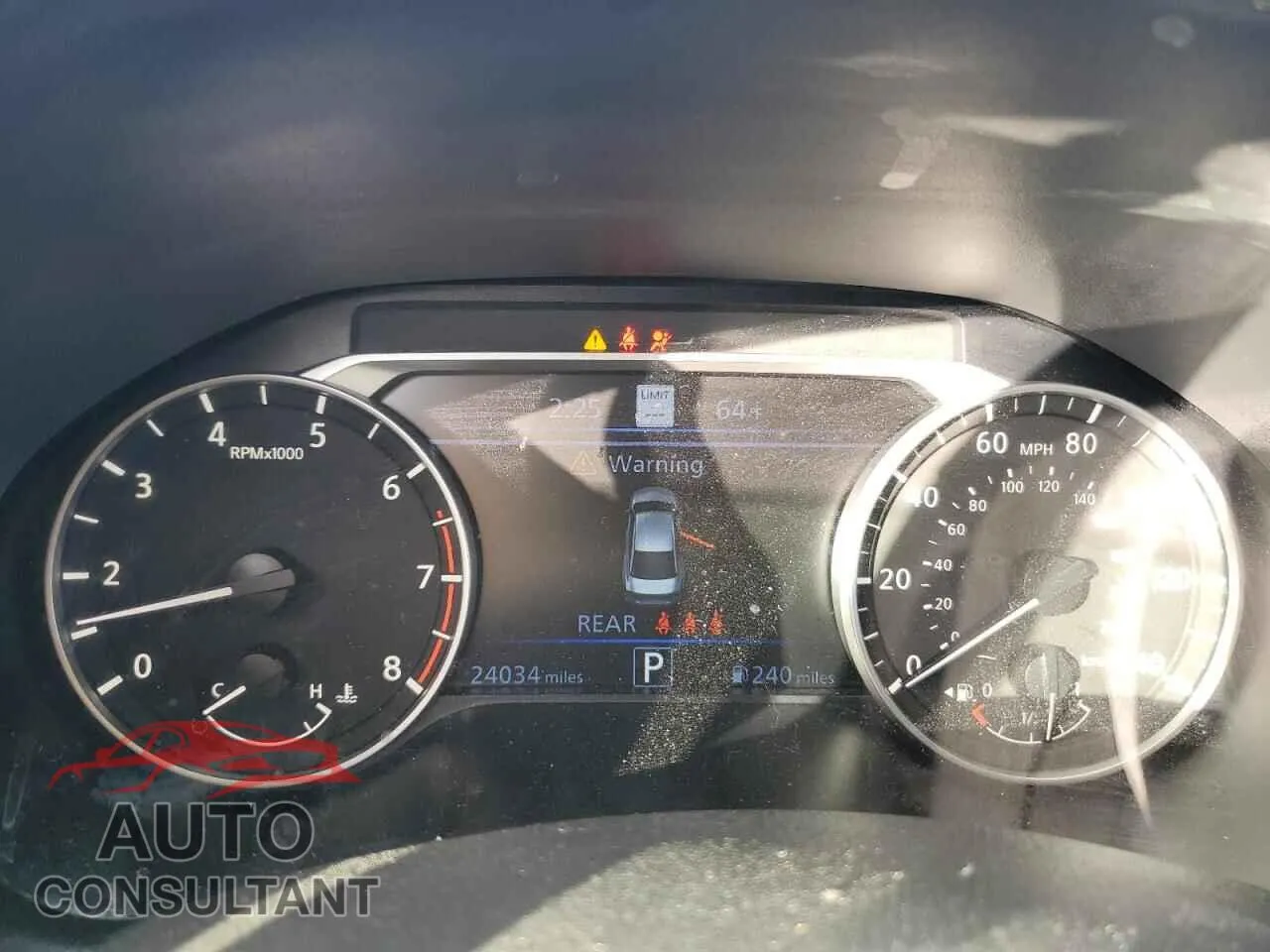 2023 NISSAN ALTIMA Damaged VIN 1N4BL4EV3PN416736 – trunk area