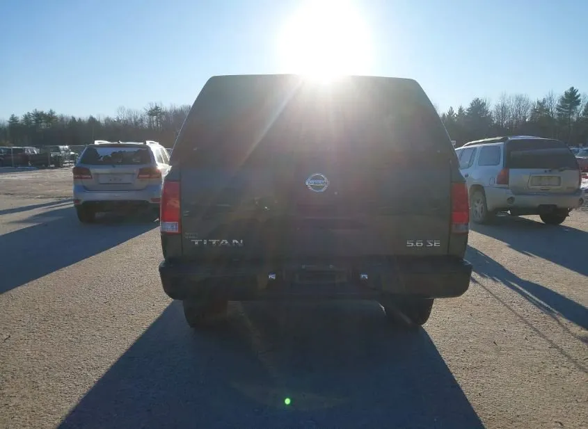 2005 NISSAN Titan Used VIN 1N6AA07B45N501912 – trunk area 2005 NISSAN Titan Used VIN 1N6AA07B45N501912 – trunk area