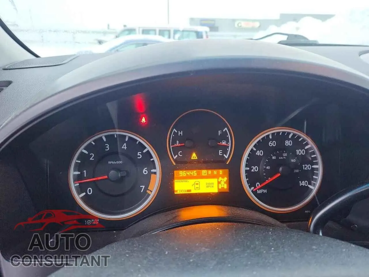 2009 NISSAN TITAN Used VIN 1N6AA07C39N313378 – trunk area